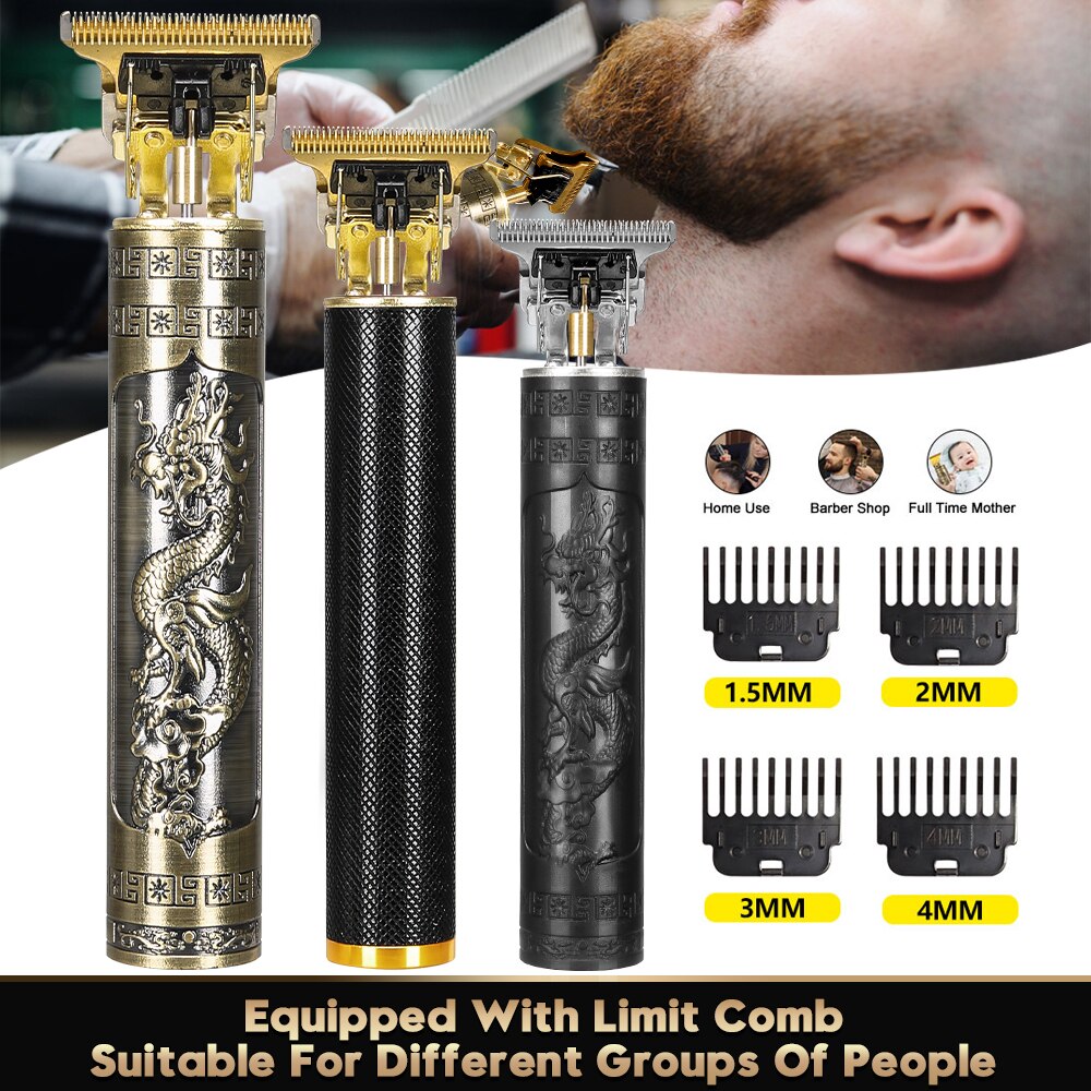 T9 USB Elektrische Haar Clipper Für Männer Haar Schneiden Maschine Wiederaufladbare Mann Rasierer Trimmer Friseur Bart Trimmer - mglopal