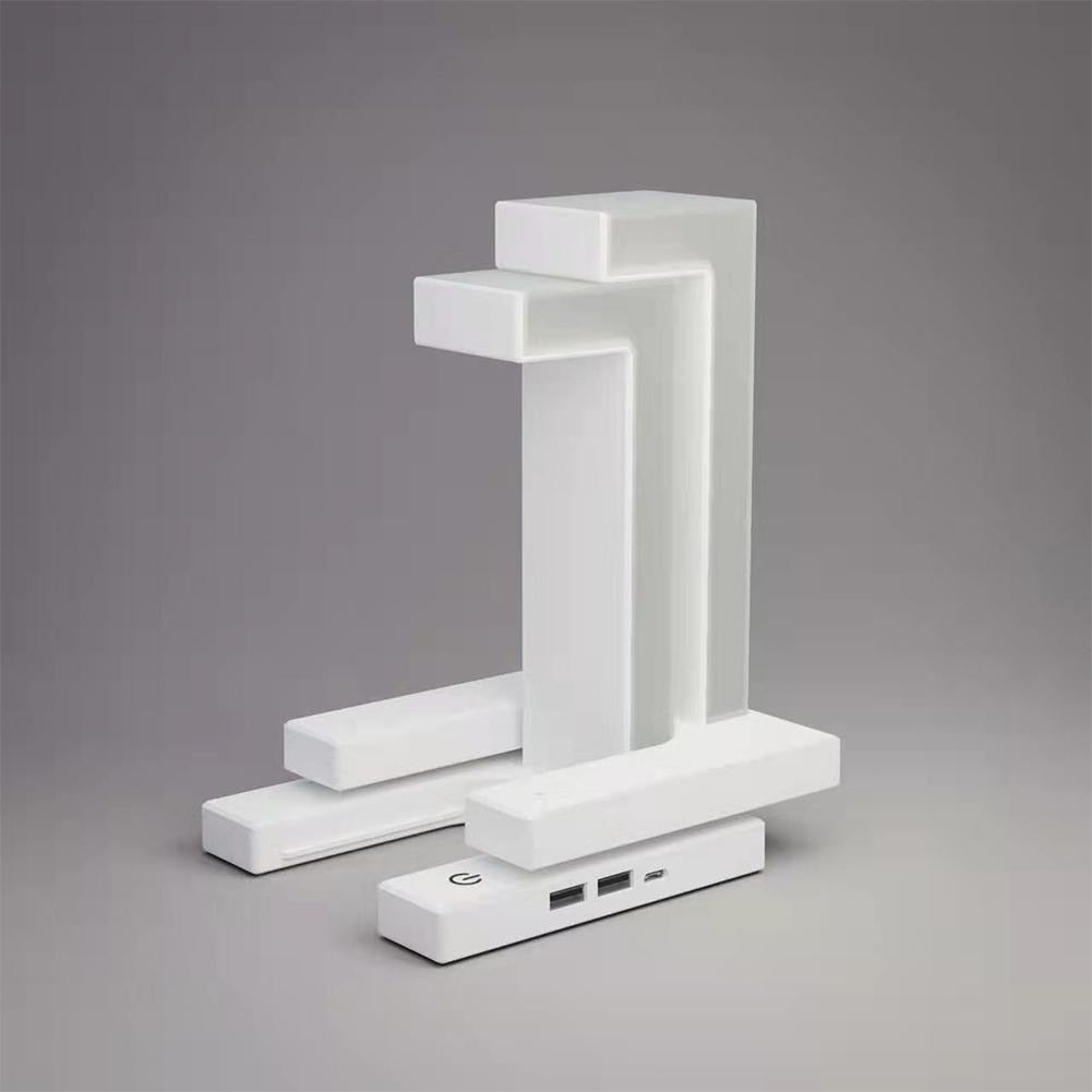 Smartphone Wireless Charging Suspension Table Lamp Eye Protection Led Night Light Home Garden Romantic Desk Decoration