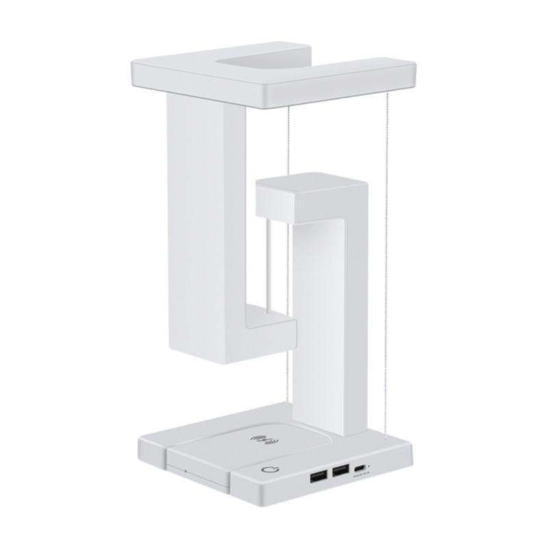 Smartphone Wireless Charging Suspension Table Lamp Eye Protection Led Night Light Home Garden Romantic Desk Decoration