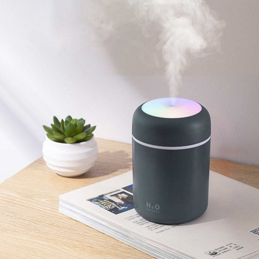 800ML Anti-gravity Water Drop Humidifier Night Light Weightless Sprayer Bedroom Water Drops Ultrasonic Cool Mist Maker Fogger - mglopal