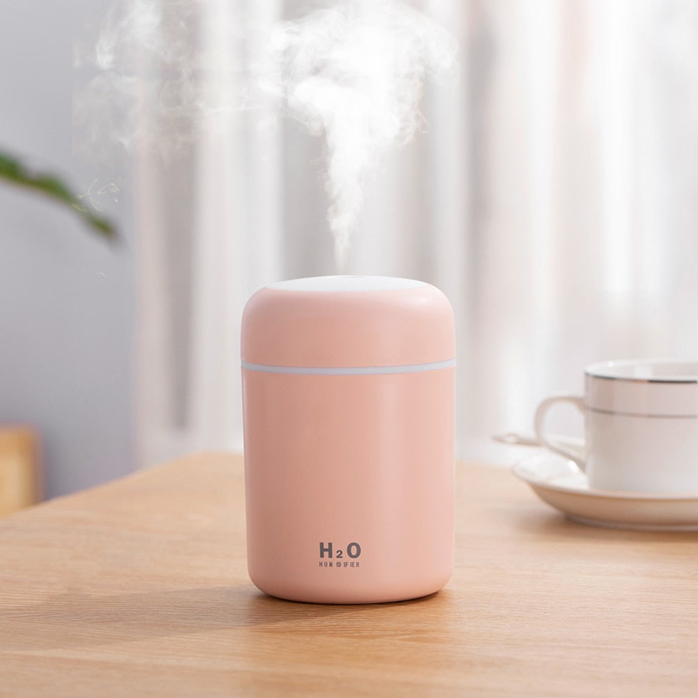 800ML Anti-gravity Water Drop Humidifier Night Light Weightless Sprayer Bedroom Water Drops Ultrasonic Cool Mist Maker Fogger - mglopal